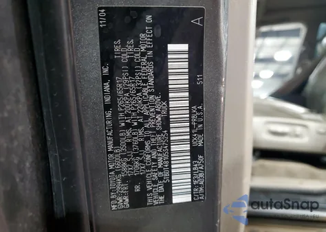 2005 Toyota Tundra Double Cab Limited from USA, damaged, VIN 5TBDT48105S475254